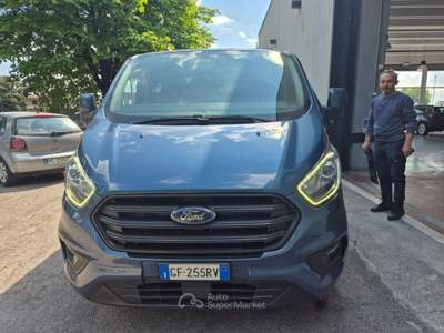 Ford Transit Custom 300 2.0 EcoBlue 130 L2 H1 Furgone Titanium Blu/Azzurro usata Castegnato
