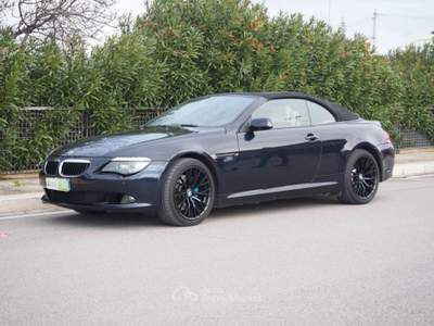 BMW Serie 6 635d d cat Cabrio M Performance Blu/Azzurro usata Bari