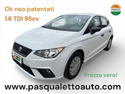 Seat Ibiza 1.6 TDI 95CV 5 porte Reference Bianco usata VENEZIA