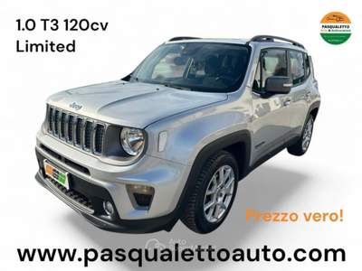 Jeep Renegade 1.0 T3 Limited Argento usata VENEZIA