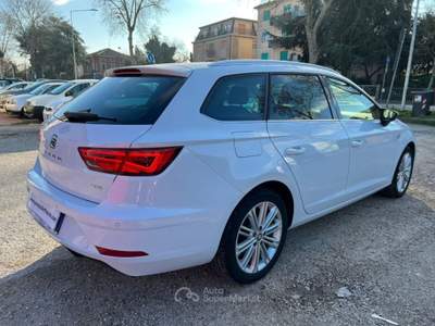 Seat Leon BIFUEL!!! 1.5 TGI DSG ST XCELLENCE Bianco usata VENEZIA