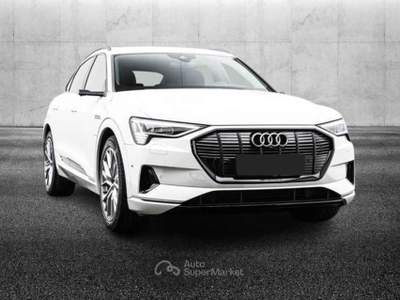 Audi e-tron SPB 55 quattro S line edition Bianco usata Pieve di Cento