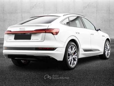 Audi e-tron SPB 55 quattro S line edition Bianco usata Pieve di Cento