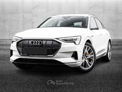 Audi e-tron SPB 55 quattro S line edition Bianco usata Pieve di Cento