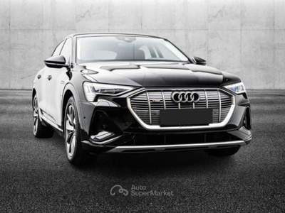 Audi e-tron SPB 55 quattro S line edition Nero usata Pieve di Cento