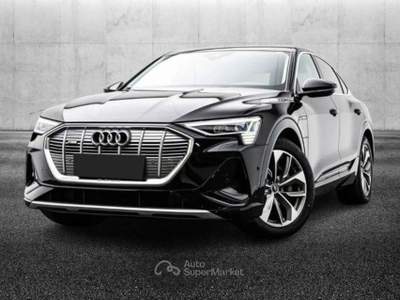 Audi e-tron SPB 55 quattro S line edition Nero usata Pieve di Cento
