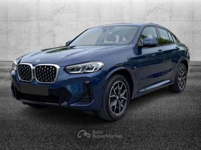 BMW X4 X4 xDrive20d 48V Msport Blu/Azzurro usata Pieve di Cento