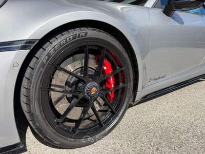 Porsche 911 Carrera 4 GTS Cabriolet T-Hybrid - Soll. asse ant Argento usata BORGO MAGGIORE SAN MARINO