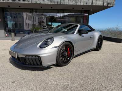 Porsche 911 Carrera 4 GTS Cabriolet T-Hybrid - Soll. asse ant Argento usata BORGO MAGGIORE SAN MARINO