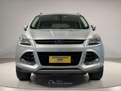 Ford Kuga 2.0TDCI 150CV 4WD Powershift Titanium PREZZO REALE Argento usata San Biagio di Callalta