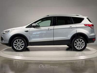 Ford Kuga 2.0TDCI 150CV 4WD Powershift Titanium PREZZO REALE Argento usata San Biagio di Callalta