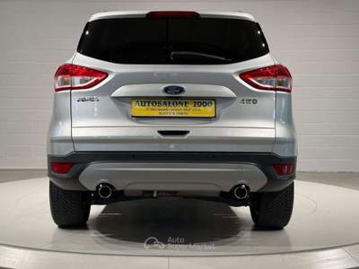 Ford Kuga 2.0TDCI 150CV 4WD Powershift Titanium PREZZO REALE Argento usata San Biagio di Callalta