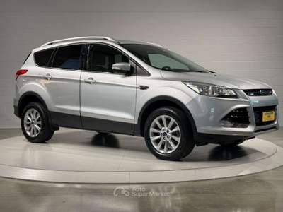 Ford Kuga 2.0TDCI 150CV 4WD Powershift Titanium PREZZO REALE Argento usata San Biagio di Callalta