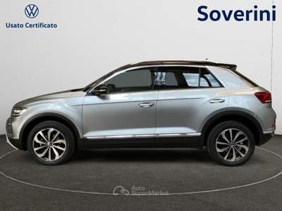 Volkswagen T-Roc 1.0 TSI Style Argento usata Bologna