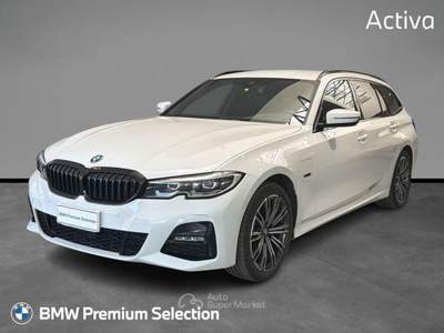 BMW Serie 3 320e 320e Touring Luxury auto Bianco usata Trento