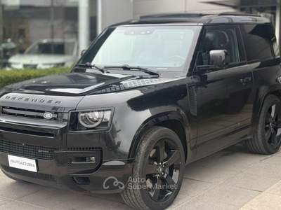 Land Rover Defender 90 3.0D I6 300CV AWD Auto X | IVA, UNIPRO, TAGLIANDI, UFF.ITA, TETTO, 22'',  ACC Nero usata Suzzara
