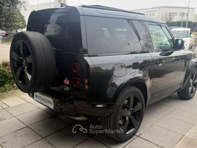 Land Rover Defender 90 3.0D I6 300CV AWD Auto X | IVA, UNIPRO, TAGLIANDI, UFF.ITA, TETTO, 22'',  ACC Nero usata Suzzara