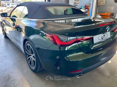 BMW Serie 4 420i 420 420i Cabrio Msport auto Verde usata Gavardo