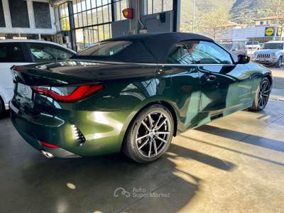 BMW Serie 4 420i 420 420i Cabrio Msport auto Verde usata Gavardo