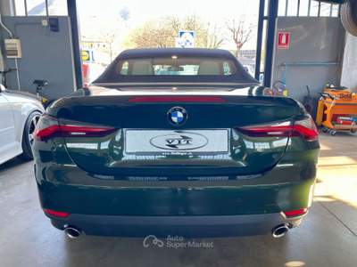 BMW Serie 4 420i 420 420i Cabrio Msport auto Verde usata Gavardo