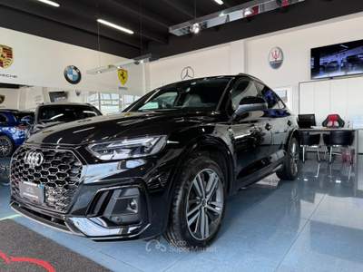 Audi Q5 SPB 40 TDI quattro S tronic line plus Nero usata Mottola