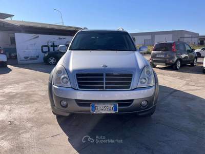 SsangYong Rexton Rexton 2.7 xvt Top Class auto km certificati Argento usata Anzio