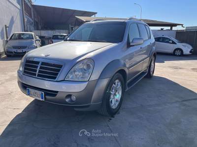 SsangYong Rexton Rexton 2.7 xvt Top Class auto km certificati Argento usata Anzio