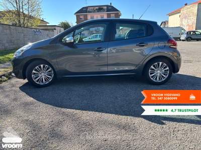 Peugeot 208 PureTech 82 5 porte Active Grigio usata Vigevano
