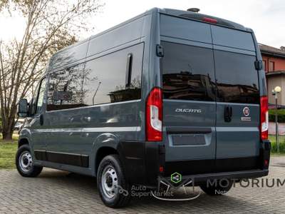 Fiat Ducato 2.2 mjt3 140CV PANORAMA 9 POSTI - MOTORE NUOVO - 2021 Grigio usata Castiraga Vidardo