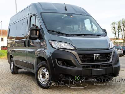 Fiat Ducato 2.2 mjt3 140CV PANORAMA 9 POSTI - MOTORE NUOVO - 2021 Grigio usata Castiraga Vidardo