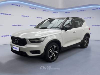 Volvo XC40 Xc40 T5 Recharge Plug-In Hybrid R-Design Bianco usata Cassola