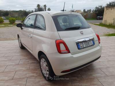 Fiat 500 1.0 Hybrid Bianco usata Caprarica di Lecce