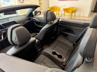 BMW Serie 4 420d Cabrio 420d mhev 48V Sport auto Bianco usata San Michele Salentino