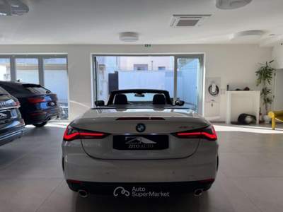BMW Serie 4 420d Cabrio 420d mhev 48V Sport auto Bianco usata San Michele Salentino