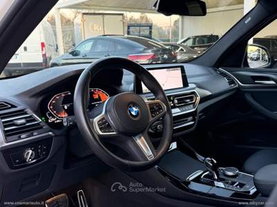 BMW X3 X3 sDrive18d 48V Msport Bianco usata San Michele Salentino