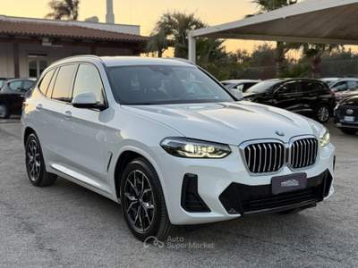 BMW X3 X3 sDrive18d 48V Msport Bianco usata San Michele Salentino