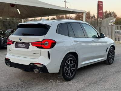 BMW X3 X3 sDrive18d 48V Msport Bianco usata San Michele Salentino