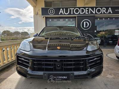 Porsche Cayenne Coupé 3.0 V6 E-Hybrid#AUTO#LED#TETTO#PELLE#NAVI#CAM#SPOILER#DRIVE MODE Nero usata Altamura