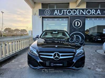 Mercedes-Benz Classe C C 220 d S.W. Auto Premium#AUTO#LED#XENO#PELLE#GANCIO TRAINO Nero usata Altamura