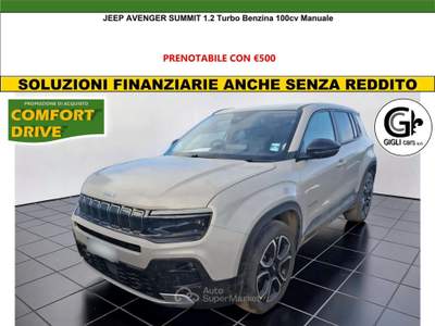Jeep Avenger Summit 1.2 Turbo Neopatentati Led Pelle C.18" Beige usata Campi Bisenzio