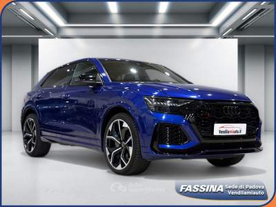 Audi RS Q8 4.0 mhev quattro tiptronic (Freni Carboceramici) Blu/Azzurro usata Milano