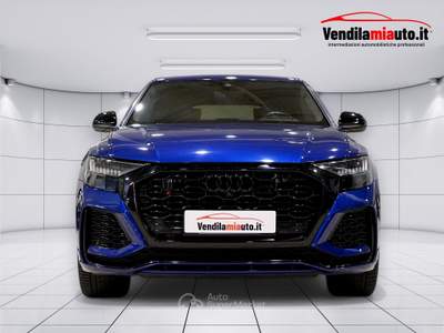 Audi RS Q8 4.0 mhev quattro tiptronic (Freni Carboceramici) Blu/Azzurro usata Milano
