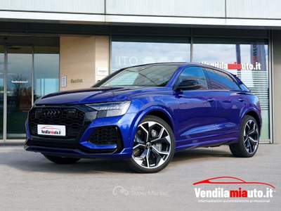 Audi RS Q8 4.0 mhev quattro tiptronic (Freni Carboceramici) Blu/Azzurro usata Milano