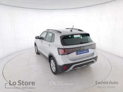 Volkswagen T-Cross 1.0 tsi life 95cv Argento usata Pisa
