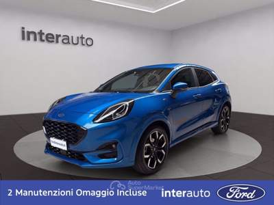 Ford Puma 1.0 EcoBoost Hybrid 125 CV S&S ST-Line X Blu/Azzurro usata Monza