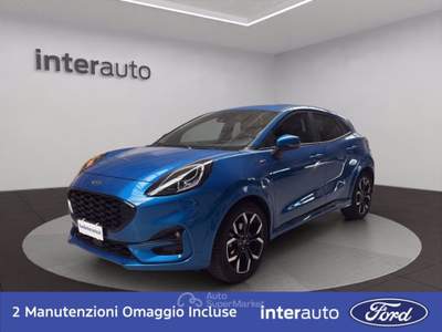 Ford Puma 1.0 EcoBoost Hybrid 125 CV S&S ST-Line X Blu/Azzurro usata Monza