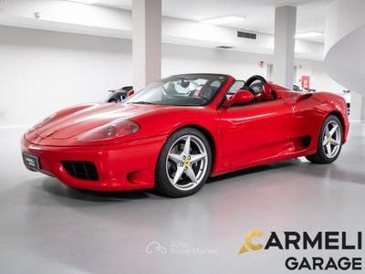 Ferrari 360 Spider -MANUALE-CERTIFICATA FERRARI CLASSICHE -ASI Rosso usata Coccaglio