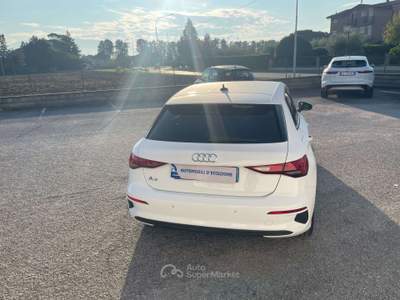 Audi A3 A3Sportback  30 2.0 tdi Advanced s-tronic Bianco usata Bastia Umbra