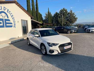 Audi A3 A3Sportback  30 2.0 tdi Advanced s-tronic Bianco usata Bastia Umbra