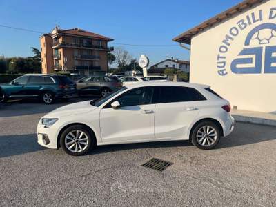 Audi A3 A3Sportback  30 2.0 tdi Advanced s-tronic Bianco usata Bastia Umbra